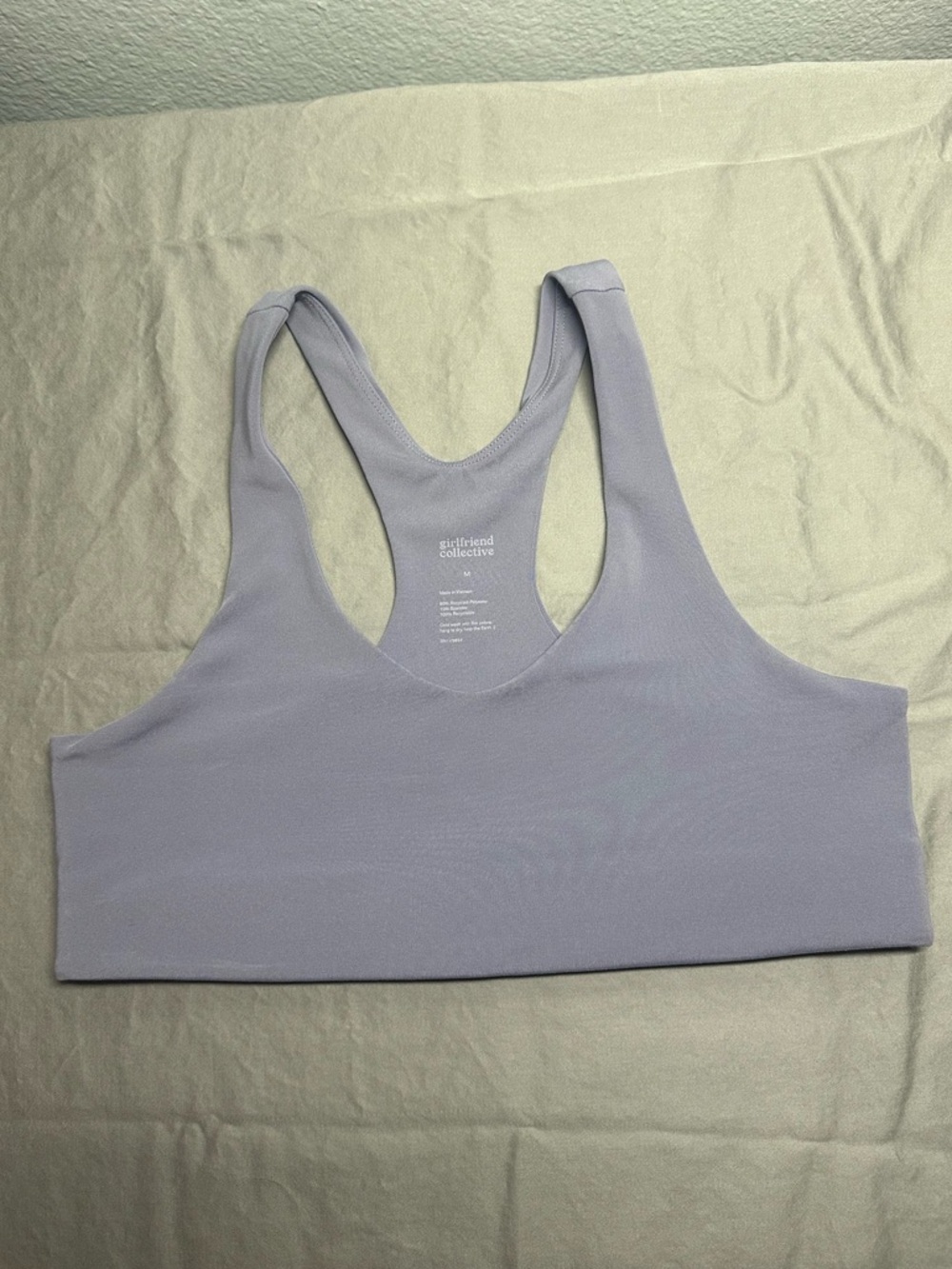 Girlfriend Collective Lola Bra - Sea Glass Medium
